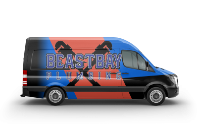 VAN WITH LOGO - RIGHT